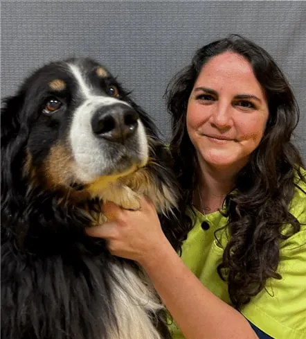 Dr Cécile Lefebvre, vétérinaire à la Clinique vétérinaire de l'Élorn