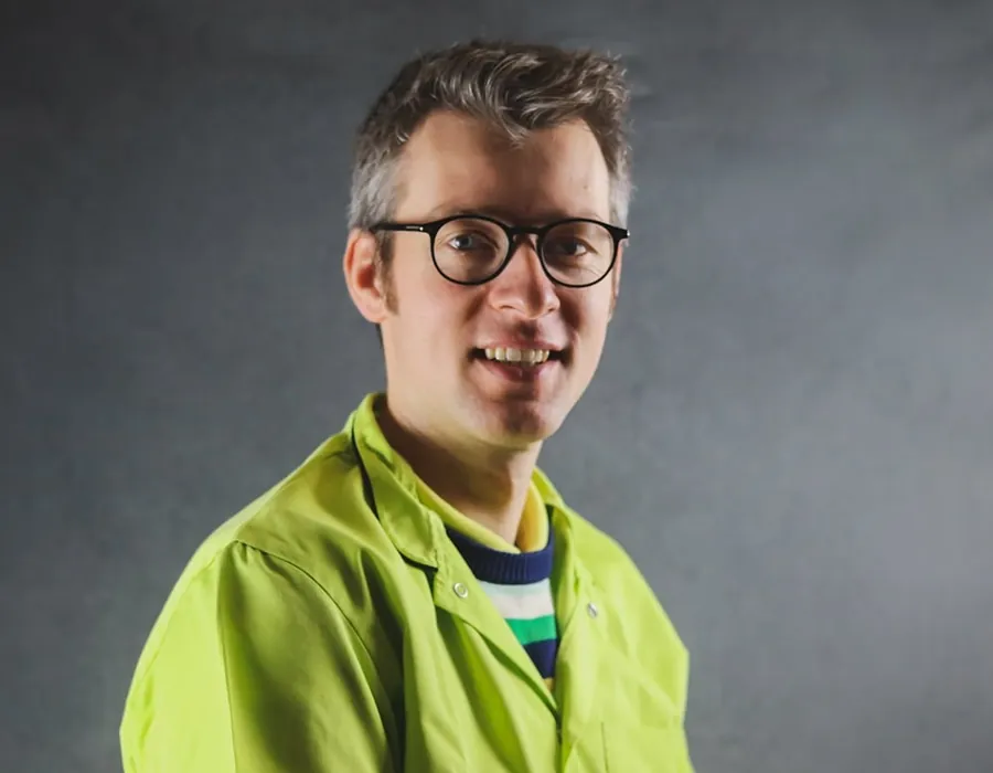 Dr Wouter Stynen, vétérinaire à la Clinique vétérinaire de l'Élorn